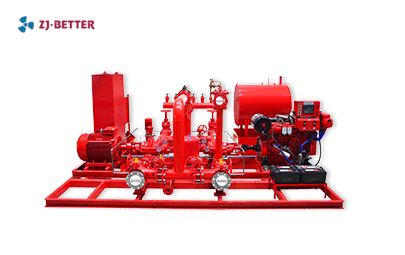 UL Fire Pump Set (Electric +diesel +jockey pump)